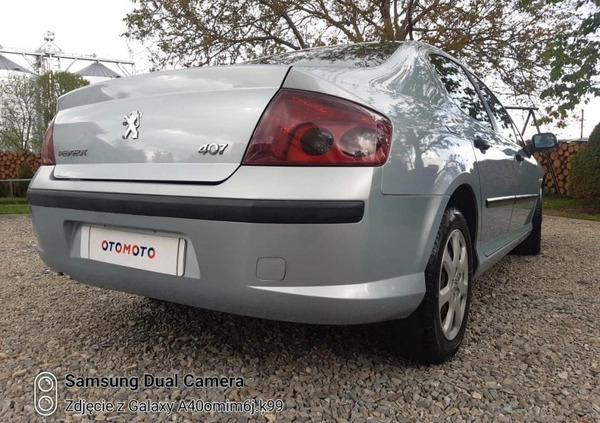 Peugeot 407 cena 9900 przebieg: 185500, rok produkcji 2005 z Słomniki małe 379